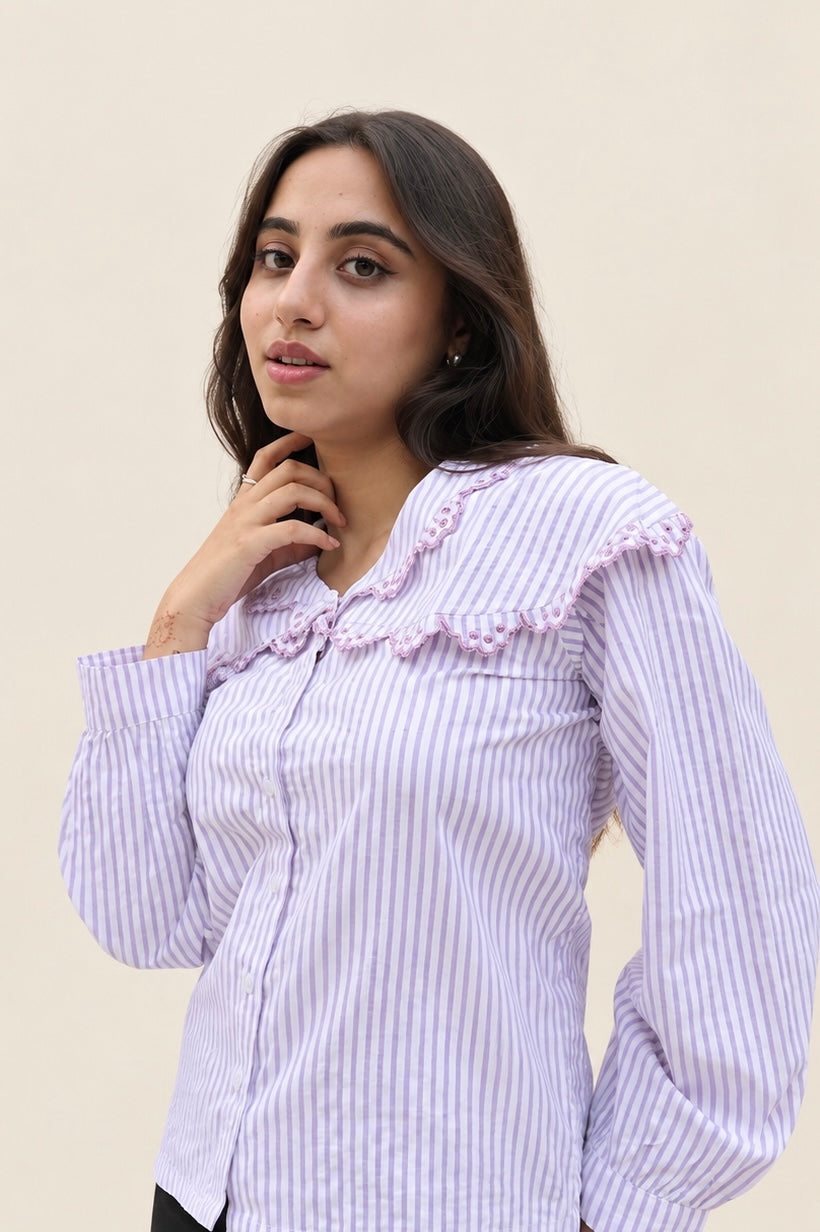 Lilac Petal Shirt